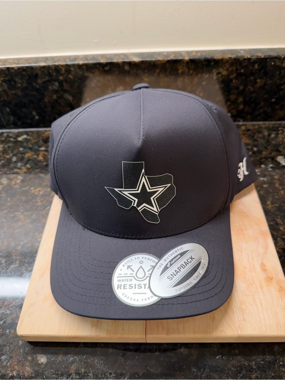 Dallas Cowboys Hooey Hat SnapBack Black Texas Star Cap NWT